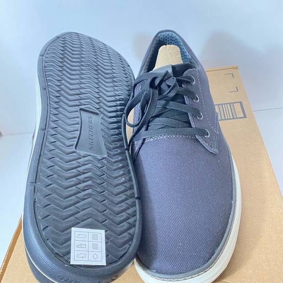 Skechers Men's Moreno Canvas Oxford Shoe size 13 - Picture 8 of 8